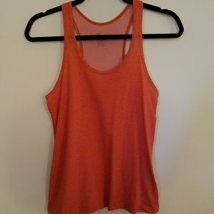 Orange Nike Dri-Fit Tank